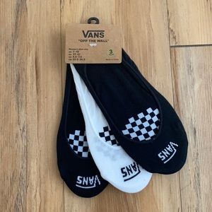 vans 3 pack no show socks